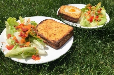 Croque-monsieur traiteur au four à bois Maximus