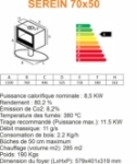 Picture of Poêle à bois SEREIN PF029F