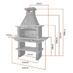 Picture of Barbecue en Pierre Simple CS2040F