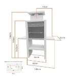 Picture of Barbecue CONTEMPORAIN de Jardin CS6050F