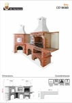 Picture of Four a pizza d'angle avec Barbecue CE1008B