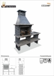 Picture of Barbecue Portugais pour Jardin CE3240F