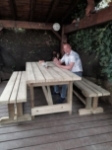 Picture of Table avec Bancs de Jardin TO3002A 