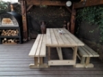 Picture of Table avec Bancs de Jardin TO3002A 