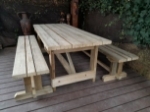 Picture of Table avec Bancs de Jardin TO3002A 