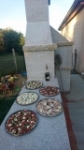 Picture of Barbecue en granit avec four a Pizza GR66F