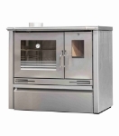 Picture of Cuisinière a bois INOX HUGO PF005F