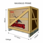 Picture of Four a Bois MAXIMUS PRIME Rouge PRO