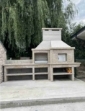 Image de Barbecue en granit avec four a Pizza GR66F
