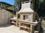 Picture of Barbecue en granit avec four a Pizza GR66F