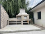 Picture of Barbecue en granit avec four a Pizza GR66F