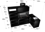 Picture of Barbecue Moderne d'angle AV14B