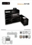 Picture of Barbecue Moderne d'angle AV14B