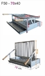 Picture of Grilloir Pivotant WEEKEND en INOX F50
