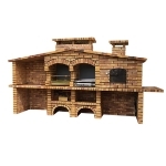 Picture of Barbecue rustique avec four et évier FR0024F