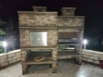 Picture of Barbecue en Beton Avec Four a Bois AV285F