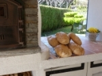 Picture of Four a bois et pizza VENTURA Noir AL 110 cm