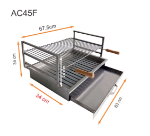 Picture of Grilloir à encaster en Inox 63x44 AC45F 